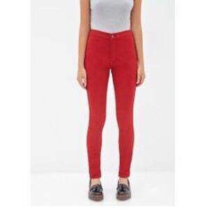 NWT Forever 21 Size Small (size 2) High Waist Cotton Cuffed Pants
